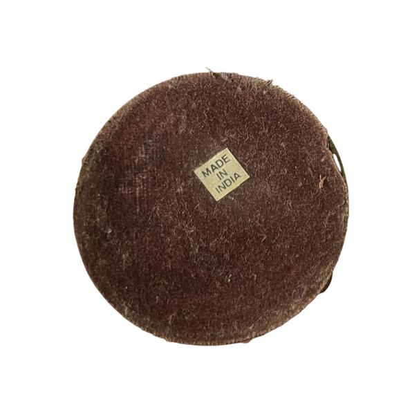 VTG 70s Mid Century Modern brass swirl 6" tall candlestick - Picture 3 of 3